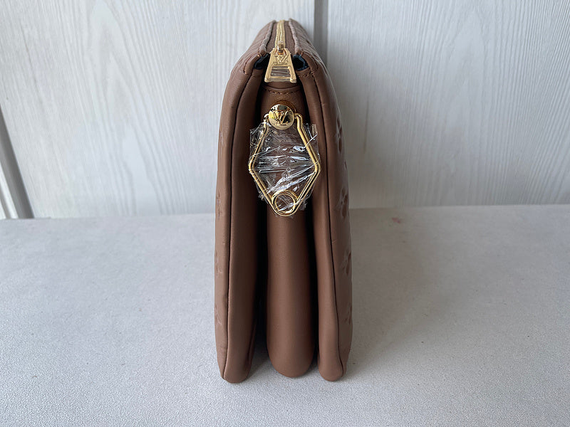 Interior view of structured statement women's handbag – women's luxury accessory