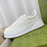 Gucci two-tone luxury sneakers view 8 minimalist modern build