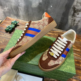 Gucci two-tone luxury sneakers view 6 streetwear statement look