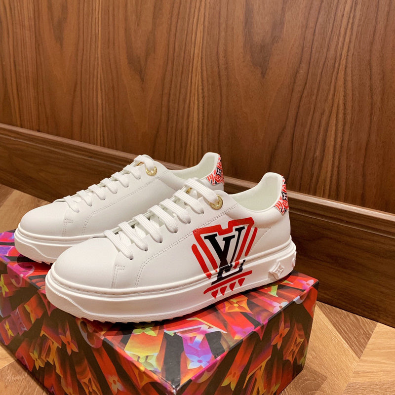 Louis Vuitton luxury shoes close-up — premium authentic designer style