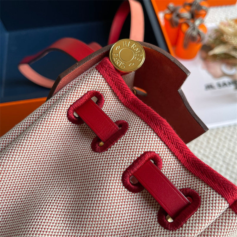 Sophisticated bag shown from front angle