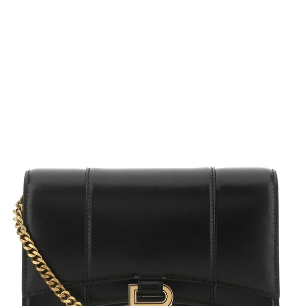 Balenciaga Bags? BALENCIAGA Mini Hourglass Clutch for Women Luxury Designer Leather Handbag