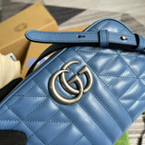 Back view of classic elevated women's handbag – women's premium purse