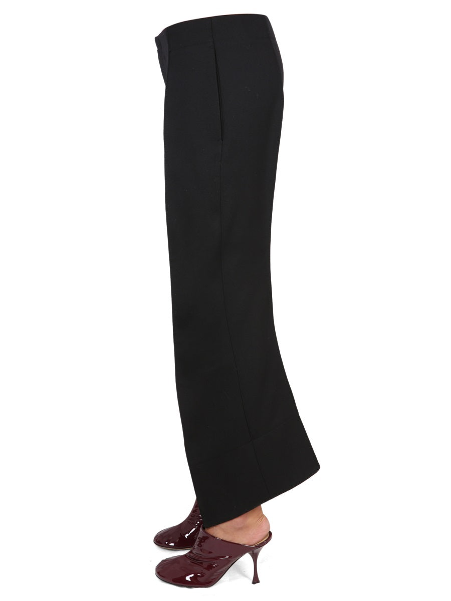 Bottega Veneta Pants? Bottega Veneta Women Compact Wool Pants Tailored Everyday Designer Pants