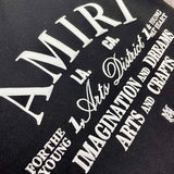 Amiri t-shirt back view — premium authentic designer style