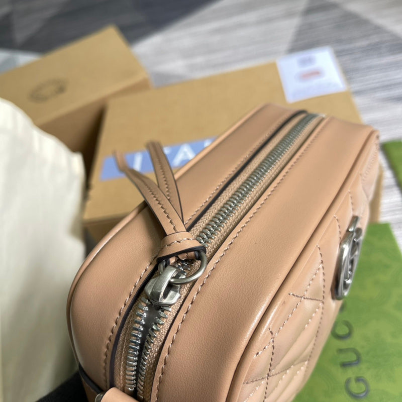 Interior view of classic modern women's handbag – women's statement bag