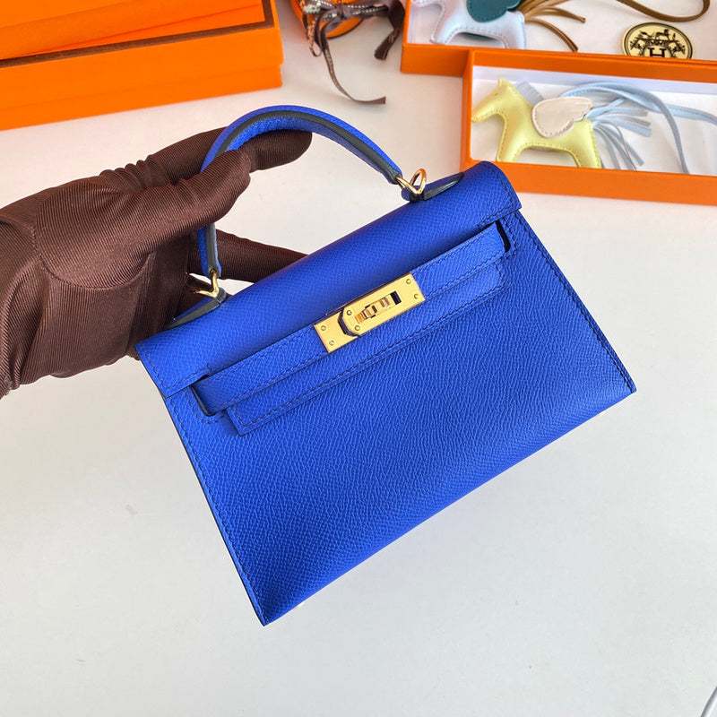 Close-up detail of considered bag design