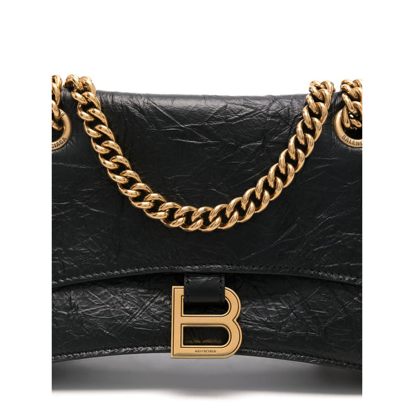 Balenciaga Bags? Balenciaga Black Shoulder Bags Women Luxury Designer Leather Handbag