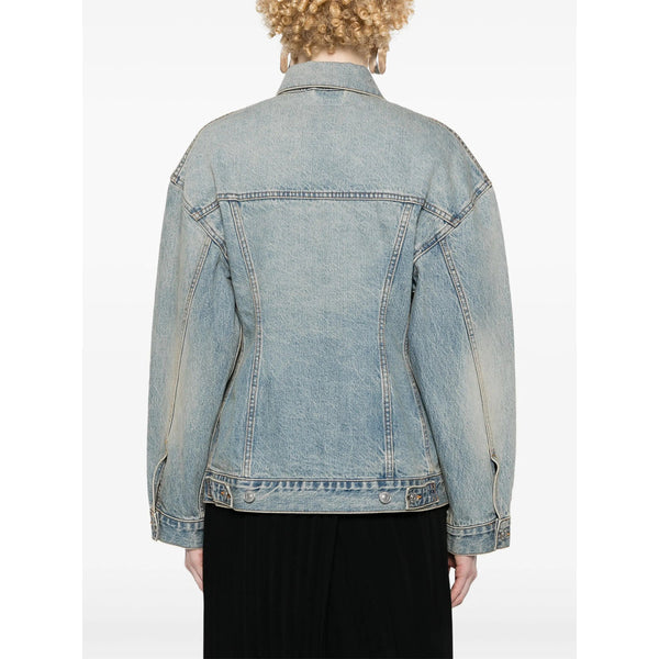 Balenciaga Jackets- Balenciaga Blue Jackets - Denim Jackets Women Stylish Everyday Designer Outerwear