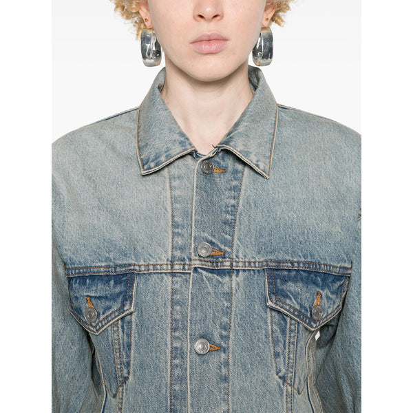 Balenciaga Jackets- Balenciaga Blue Jackets - Denim Jackets Women Stylish Everyday Designer Outerwear