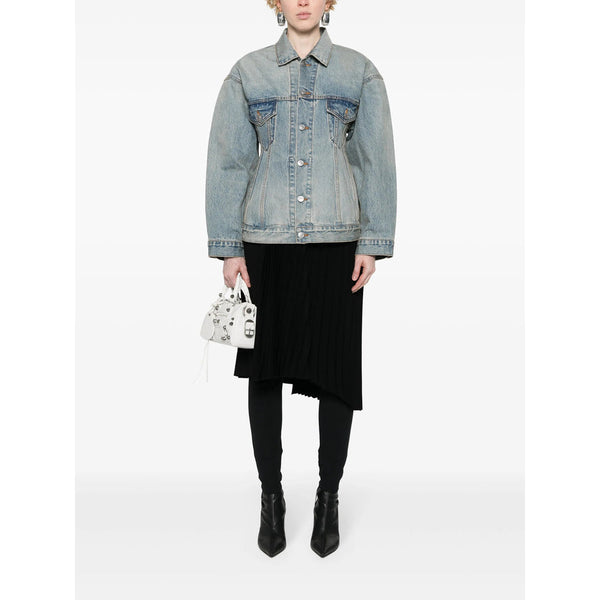 Balenciaga Jackets- Balenciaga Blue Jackets - Denim Jackets Women Stylish Everyday Designer Outerwear