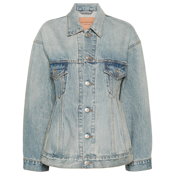 Balenciaga Jackets- Balenciaga Blue Jackets - Denim Jackets Women Stylish Everyday Designer Outerwear