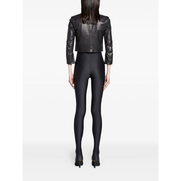 Balenciaga Jackets- Balenciaga Black Jackets - Leather Jackets Women Stylish Everyday Designer Outerwear