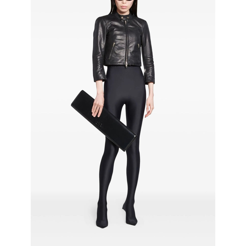 Balenciaga Jackets? Balenciaga Black Jackets - Leather Jackets Women Luxury Designer Outerwear Jacket