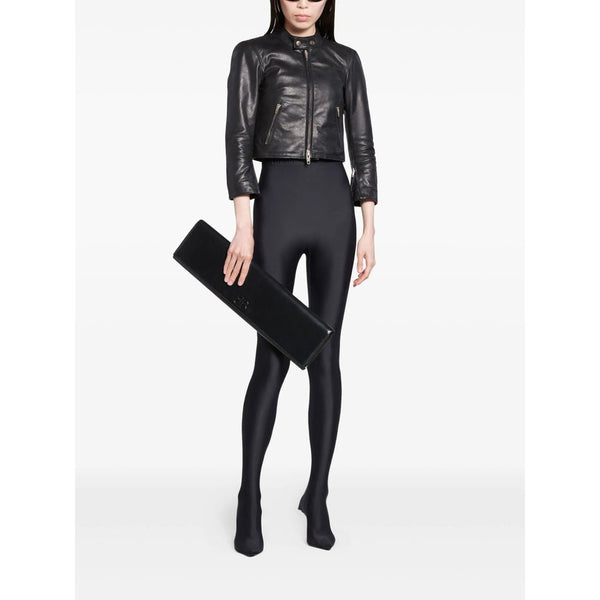 Balenciaga Jackets- Balenciaga Black Jackets - Leather Jackets Women Stylish Everyday Designer Outerwear
