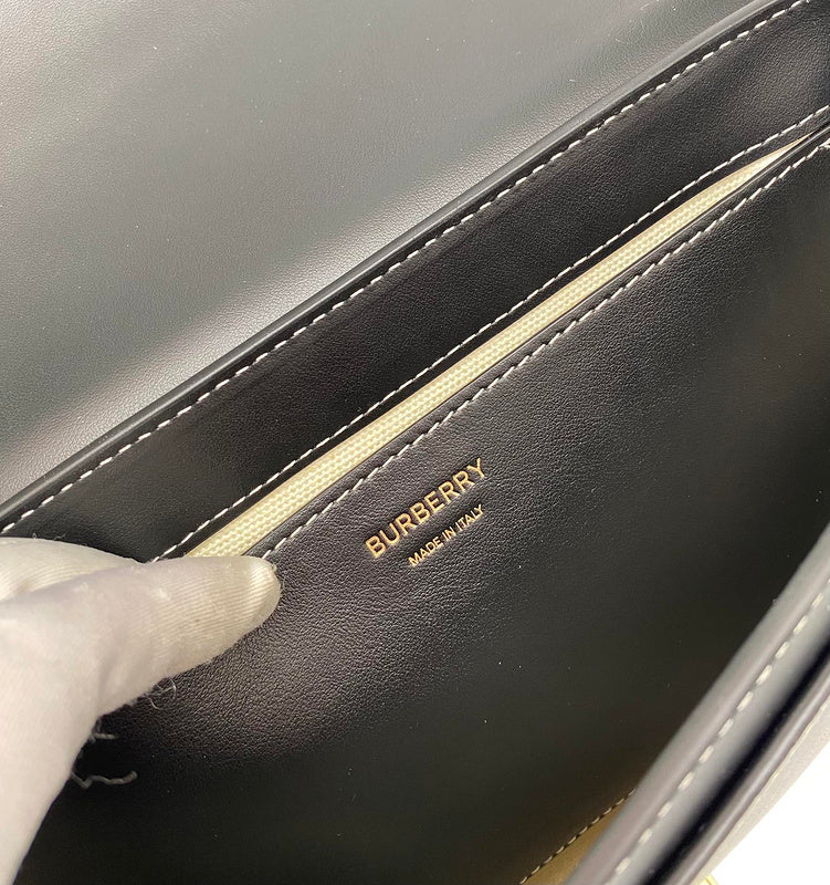 Chic Vegan Leather Handbag - Polished Finish | Women's Premium Handbag #1118 - alternate angle view (image 8) of designer-inspired handbag