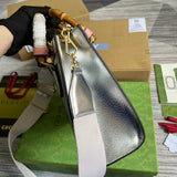 Top view of refined sleek women's handbag – women's luxury handbag