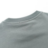 Side profile of Polo cotton polo shirt with monogram-inspired silhouette
