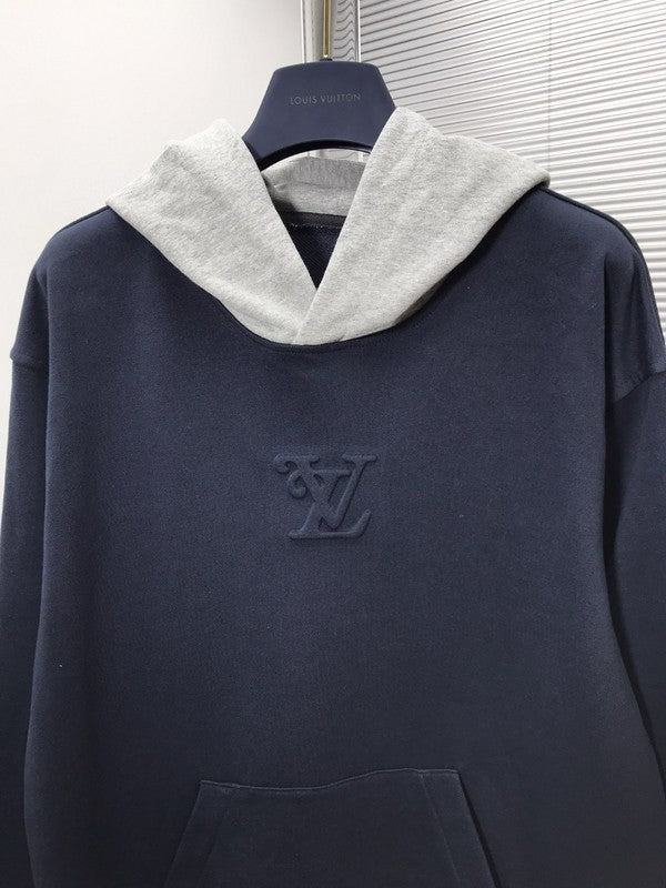 Full styled look of Louis Vuitton luxury clothing with contemporary cut