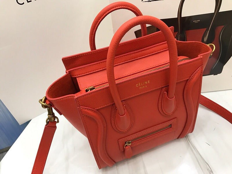 Interior view of classic chic women's handbag – women's statement bag