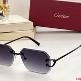 Front view of Cartier unisex sunglasses