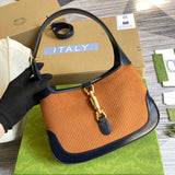 Top view of polished structured women's handbag – women's designer-style accessory