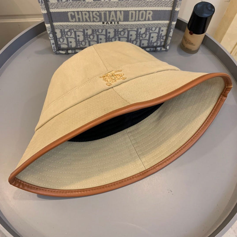 Side view of Burberry unisex cap