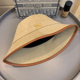 Side view of Burberry unisex cap