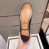 Side profile of Gucci bold contrast sneakers sleek tonal finish