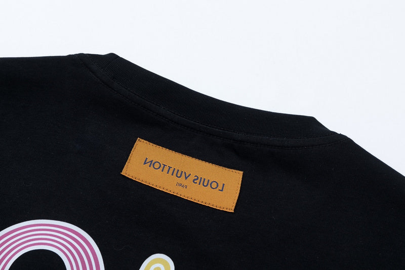 Front view of Louis Vuitton cotton t-shirt with relaxed-fit cut