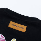Front view of Louis Vuitton cotton t-shirt with relaxed-fit cut