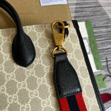 Close-up detail of signature everyday-luxe women's handbag – women's designer-style accessory
