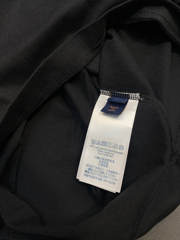 Back view of Louis Vuitton cotton t-shirt with tailored silhouette