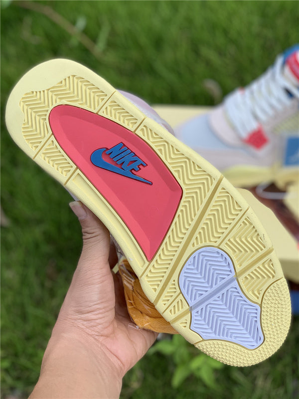 Nike sneakers detailed view showing premium designer craftsmanship