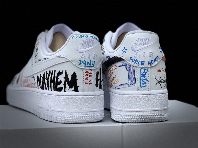 Nike Men's & Women's Designer Street Sneakers — Style 014 front view