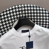 Front view of Louis Vuitton cotton t-shirt with logo-detail design