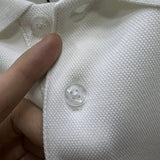 Front view of Louis Vuitton luxury clothing with logo-detail design