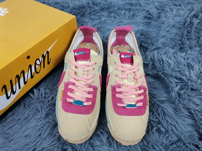 Nike neutral cream luxury sneakers view 9 breathable knit upper