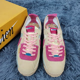 Nike neutral cream luxury sneakers view 9 breathable knit upper