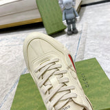 Gucci sneakers detailed view showing premium designer craftsmanship