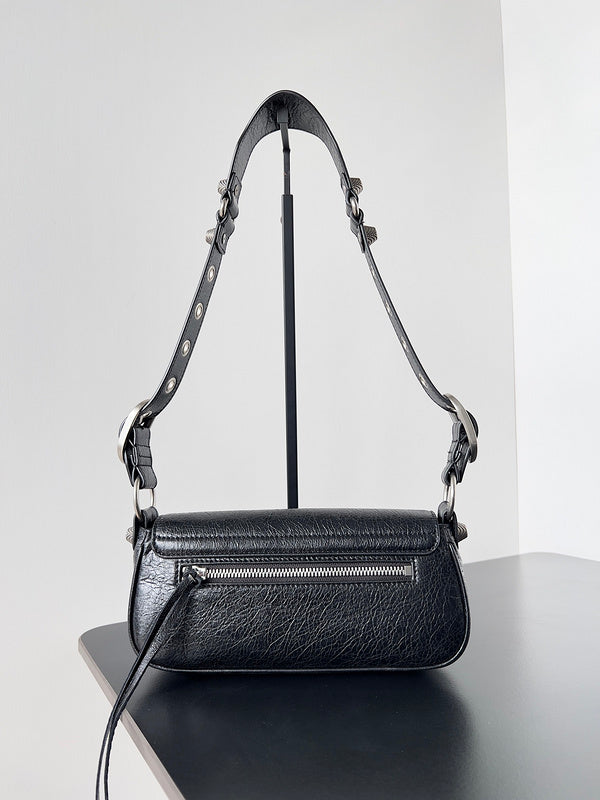 Zivas Charm Contemporary Flair Statement Handbag (Polished Everyday Piece) – Front View