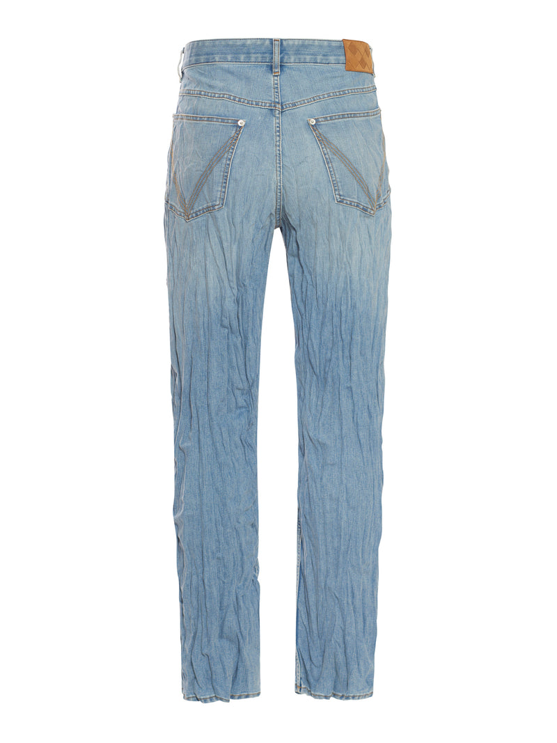 Bottega Veneta Jeans? Bottega Veneta Men Crushed Jeans Classic Everyday Designer Jeans