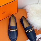Hermes shoes Style 396 - close-up of sleek modern silhouette