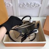 Close-up detail of chic sleek women's handbag – women's everyday handbag