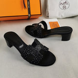 Hermes sandals Style 148 - close-up of premium designer craftsmanship