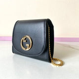 Back view of chic structured women's handbag – women's luxury accessory