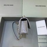 Classic Vegan Leather Handbag - Signature Hardware Accents | Women's Designer-Inspired Purse #426 - back view (image 4) of designer-inspired handbag