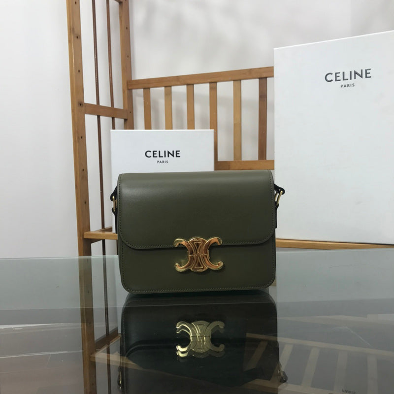 Front view of chic statement women's handbag – women's designer-style accessory