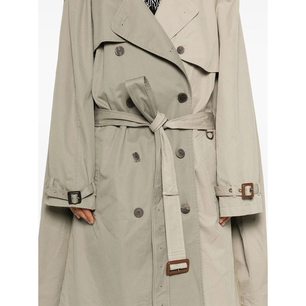 Balenciaga Jackets? Balenciaga Neutrals Coats - Trench & Raincoats Women Luxury Designer Outerwear Jacket