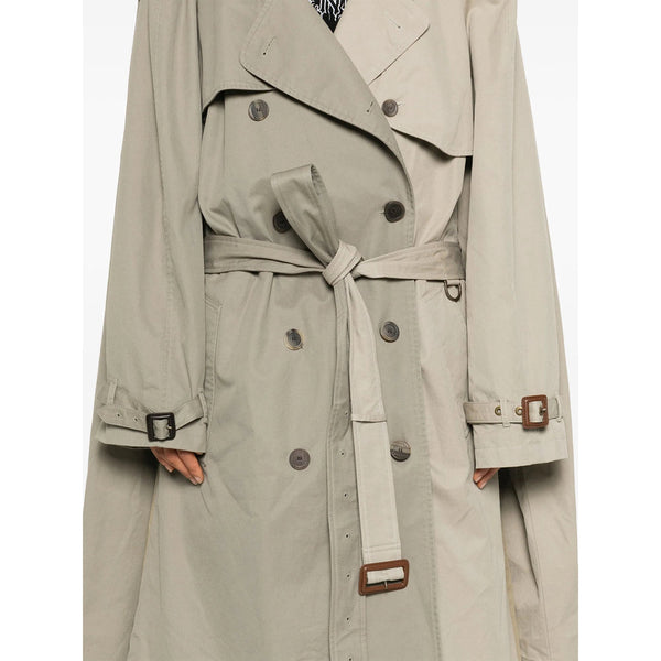 Balenciaga Jackets? Balenciaga Neutrals Coats - Trench & Raincoats Women Luxury Designer Outerwear Jacket